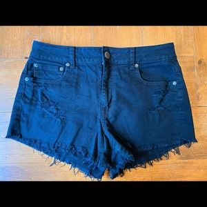 American Eagle Hi-Rise Jean Shorts